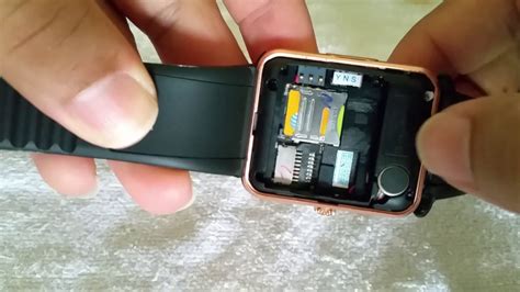 what micro sim card is for gto8 smart watch|Installing Sim Card and microsd card for Gt08 smartwatch.